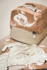 "Spill" Skulptur, ton, metal