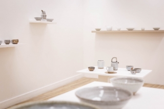 Blick in die Galerie kunstgalerie keramik