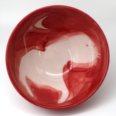 Müslischale in Rot Müslischale in Rot